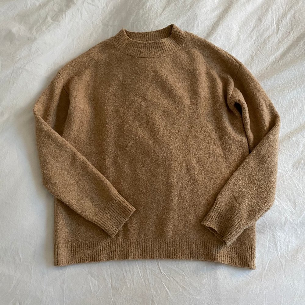 & Other Stories Camel sweater size XS